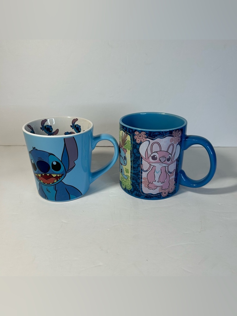 Disney Lilo & Stitch Mug Set Stitch Angel Scrump Ceramic Cups Set of 2